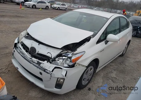 2011 Toyota Prius Two из США, поврежденный, VIN JTDKN3DU7B0326308